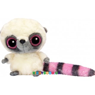 Мягкая игрушка Yoo Hoo Лемур розовый с сияющими глазами Аврора 130089C 
